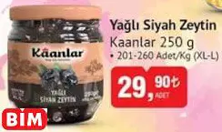 KAANLAR  YAĞLI SİYAH ZEYTİN